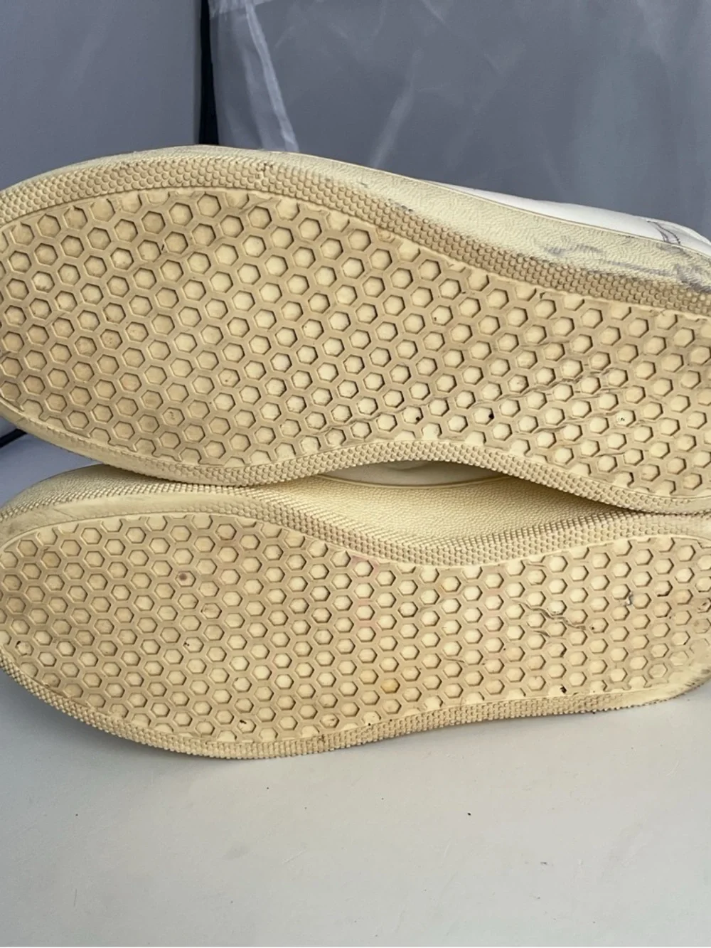 Celine Phoebe Philo Era White Leather Slip-On Platform Sneakers Shoes EU 38 - Picture 13 of 16